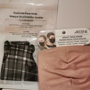 3 masks and 3 masks straps/loops bundle